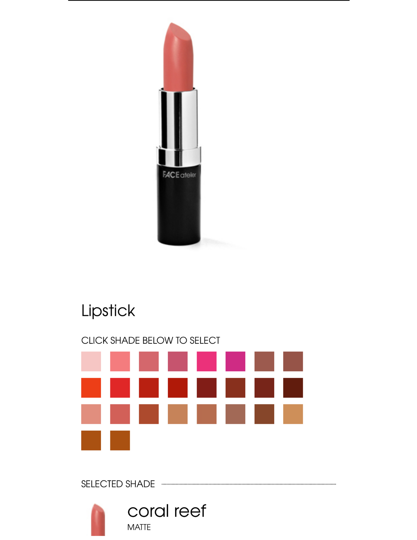 Face Atelier Lipstick