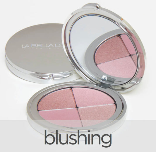 La Bella Donna Vision of Mineral Lights | Compressed Mineral Quad Bronzing, Eyeshadow, and Blush